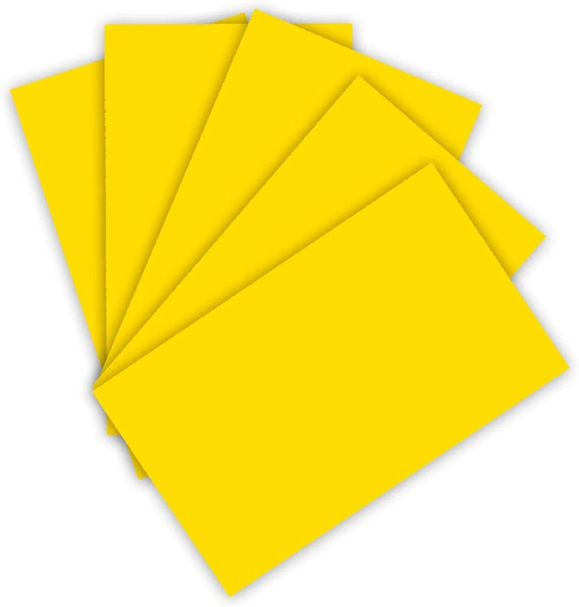 folia Tonpapier, DIN A3, 130 g/qm, bananengelb (EAN: 4001868063141)