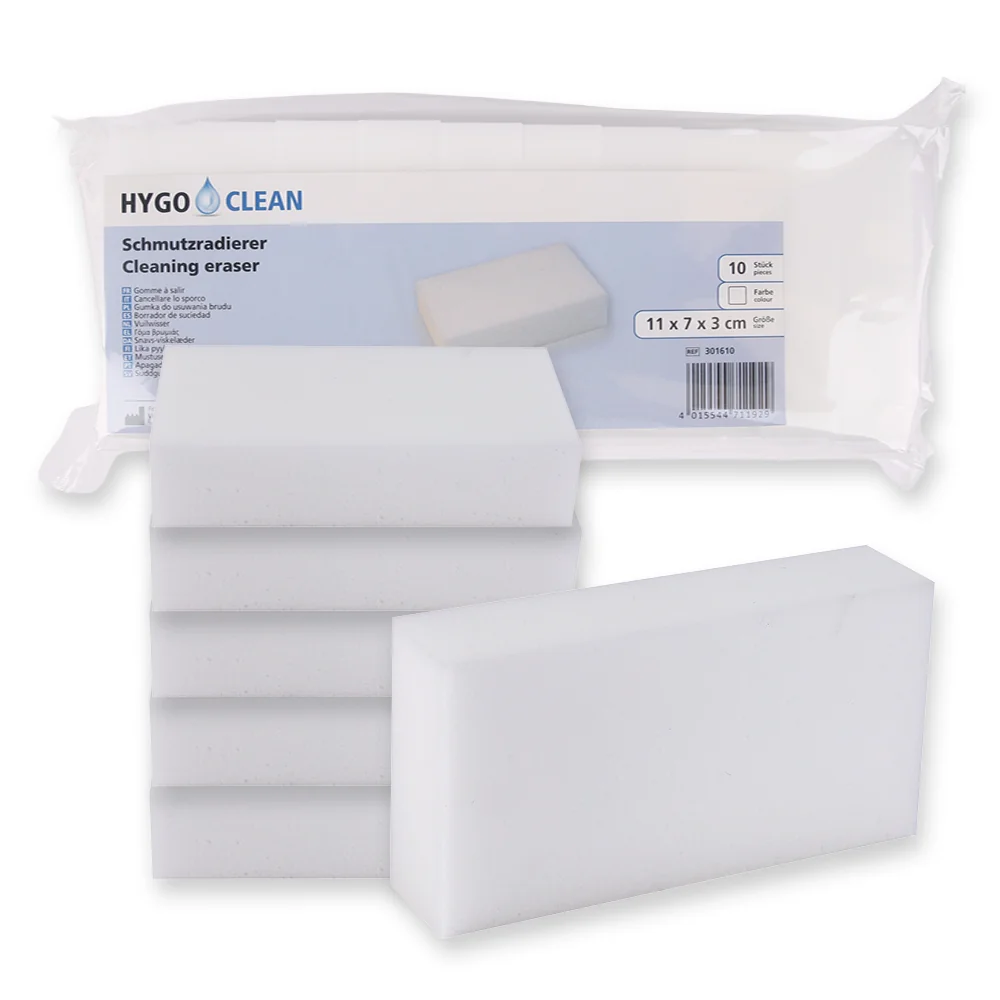 HYGOCLEAN Schmutzradierer, weiß, 10er Pack (EAN: 4015544711929)