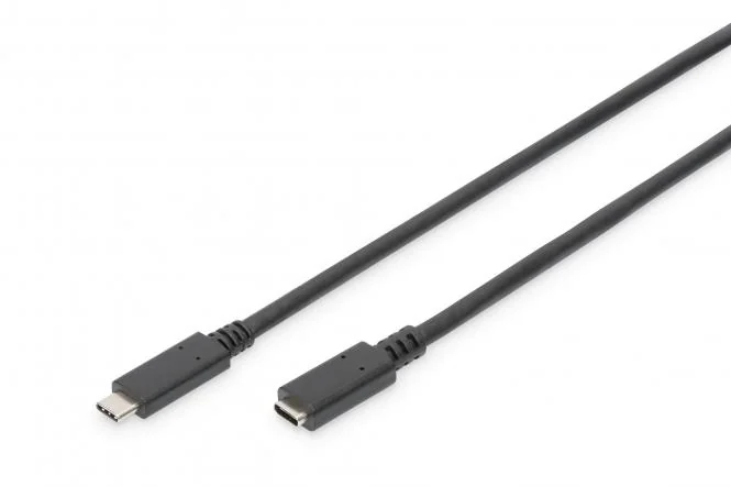DIGITUS USB 2.0 Verlängerungskabel, schwarz, 2,0 m (EAN: 4016032455318)
