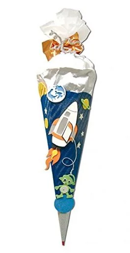ROTH Schultüten-Bastelset "Space", 6-eckig, 680 mm (EAN: 4028279800134)