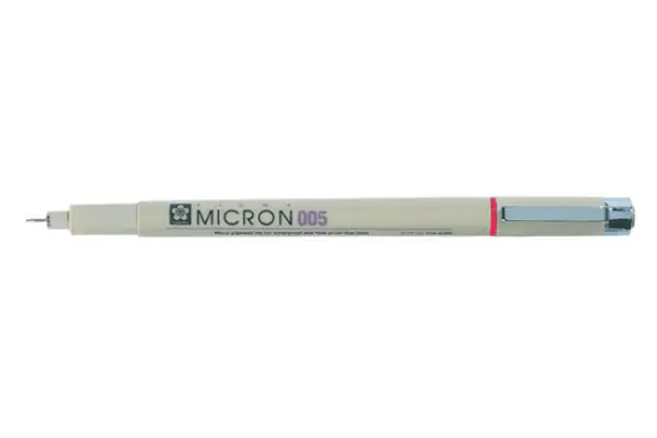 SAKURA Fineliner PIGMA MICRON 005, rot (EAN: 0084511318441)