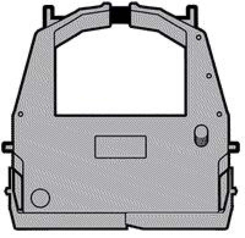 Kores Farbband für FUJITSU DL 3700/DL 3800, Nylon, schwarz (EAN: 4045257903519)