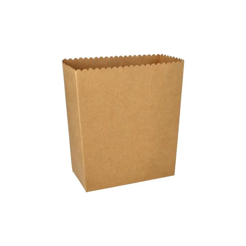 PAPSTAR Popcorn-Box Pappe "pure" eckig, 2.400 ml (EAN: 4002911733226)