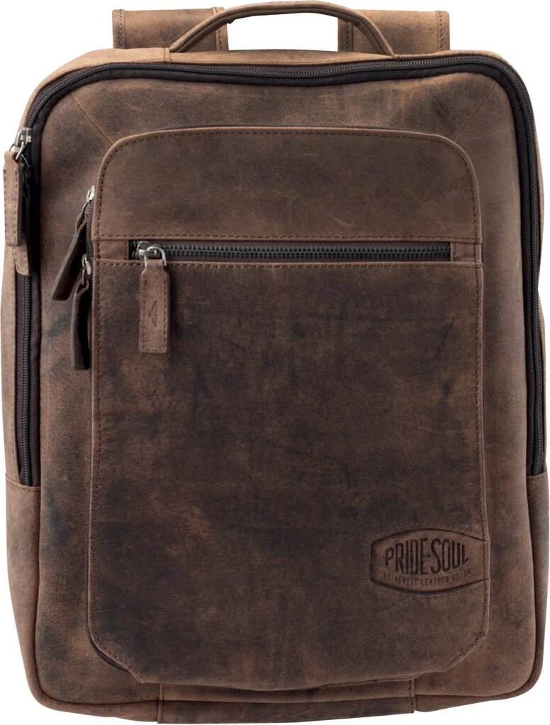 PRIDE&SOUL Rucksack "JESTER", mit Laptopfach, Echtleder (EAN: 4021068471997)