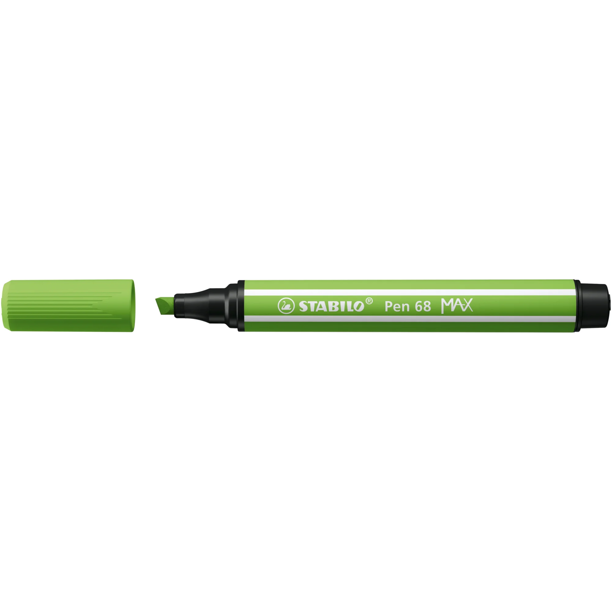STABILO Fasermaler Pen 68 MAX, apfelgrün (EAN: 4006381569637)