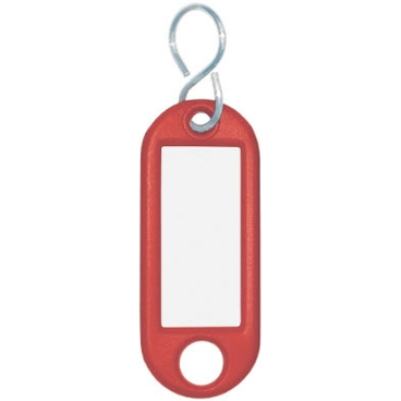 WEDO Schlüsselanhänger S-Haken, rot, Kleinpackung (EAN: 4003801729459)