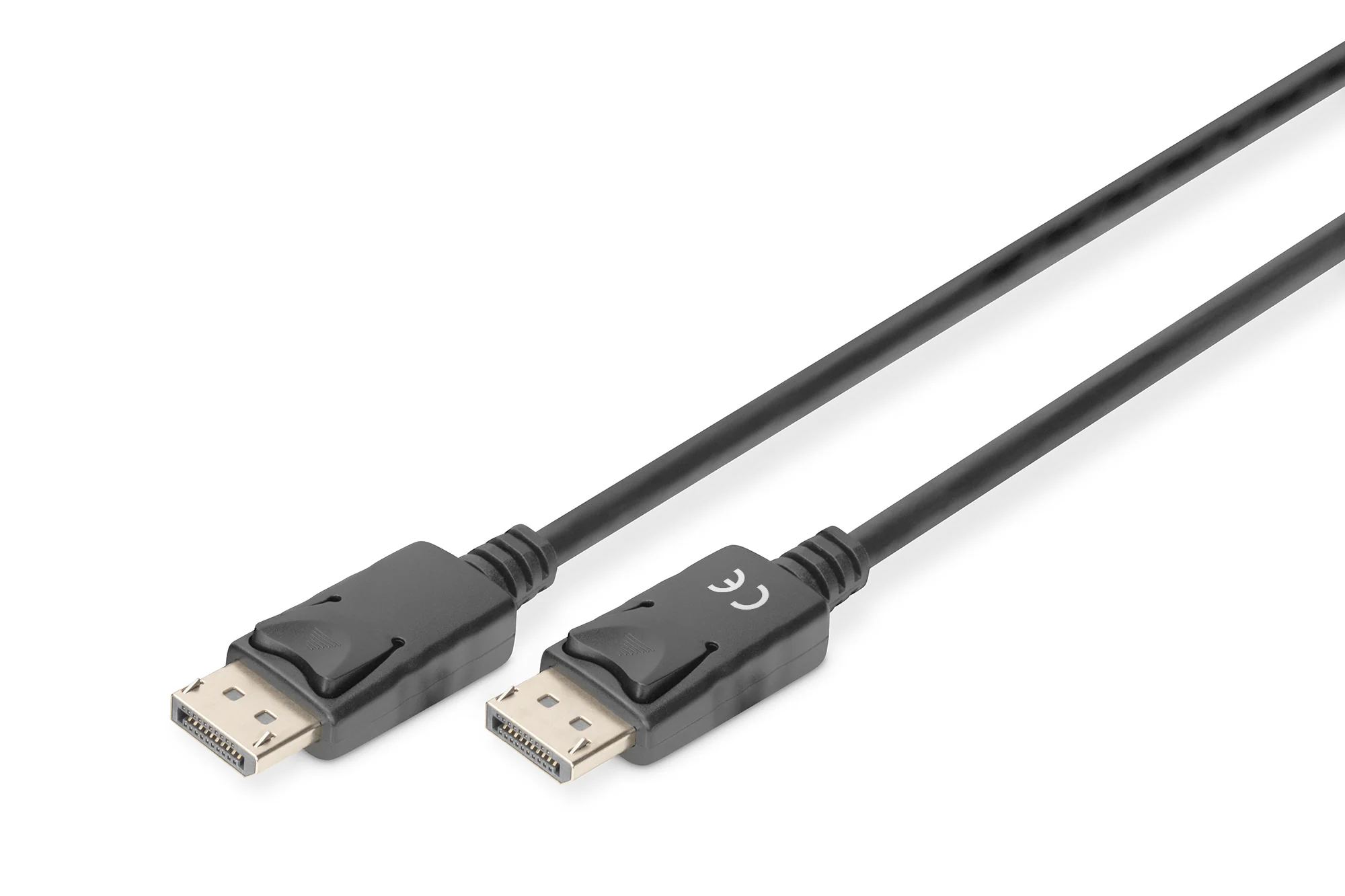 DIGITUS DisplayPort 1.2 Anschlusskabel, schwarz, 2,0 m (EAN: 4016032292142)