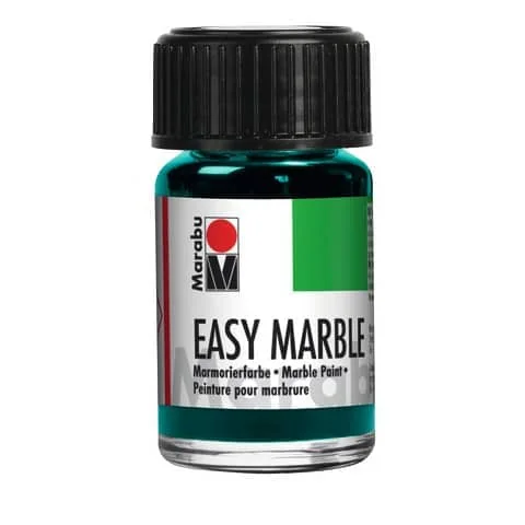 Marabu Marmorierfarbe easy marble, 15 ml, türkisblau 098 (EAN: 4007751089090)