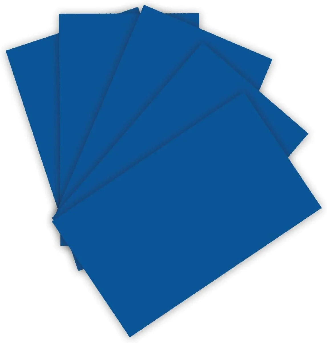 folia Tonkarton, DIN A4, 220g/qm, 100 Blatt, königsblau (EAN: 4001868624359)