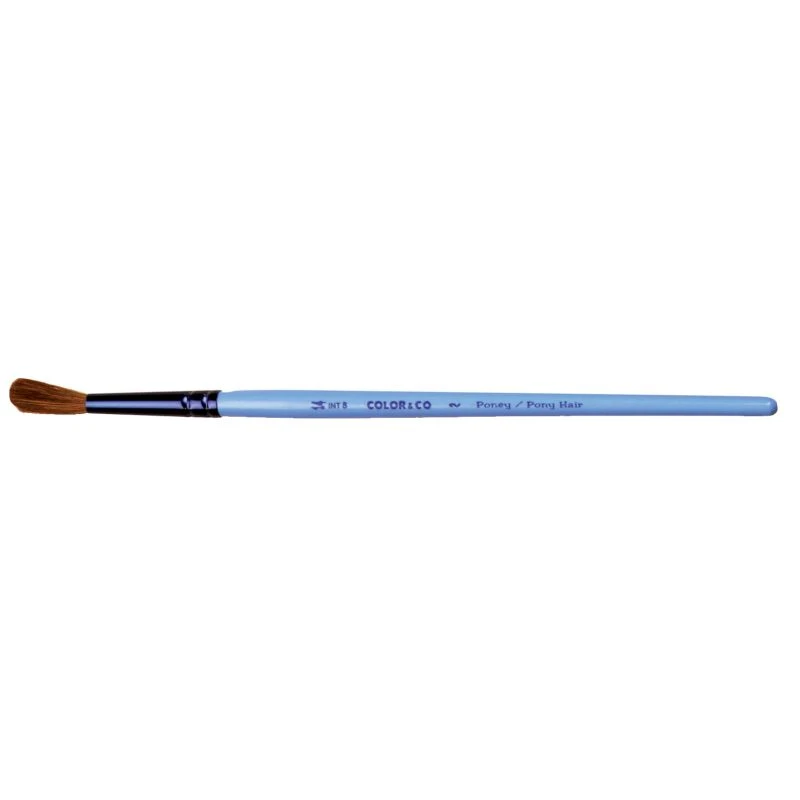 LEFRANC BOURGEOIS Haarpinsel PONY, Gr. 20, blau (EAN: 3013641751399)