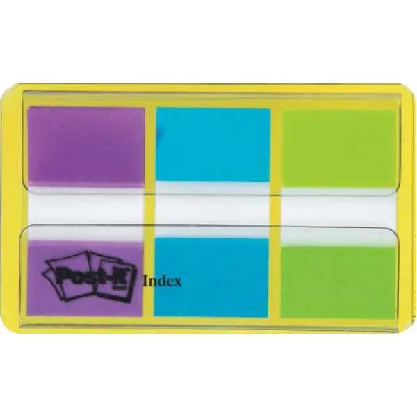 Post-it Haftmarker Index, 25,4 x 43,2 mm, 3-farbig (EAN: 0051135809976)