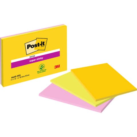 Post-it Haftnotizen super sticky Meeting Notes, 152 x 101 mm (EAN: 4054596856707)