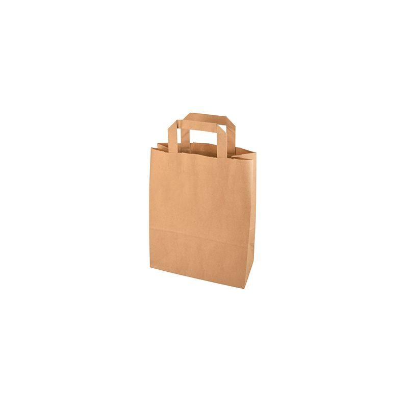 PAPSTAR Papier-Tragetasche, 220 x 100 x 280 mm, braun (EAN: 4002911871874)
