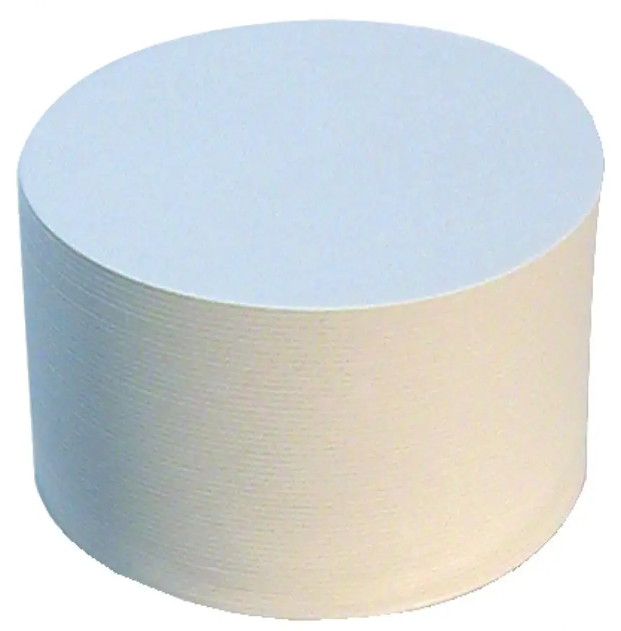 folia Blanko-Bierfilze, rund, Durchmesser: 107 mm, weiß (EAN: 4001868023251)