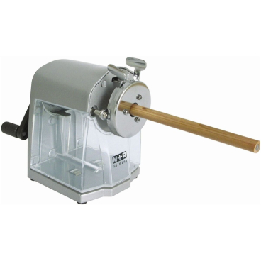 M+R Kurbel-Spitzmaschine, Gehäuse Druckguß, silber (EAN: 4004627098408)