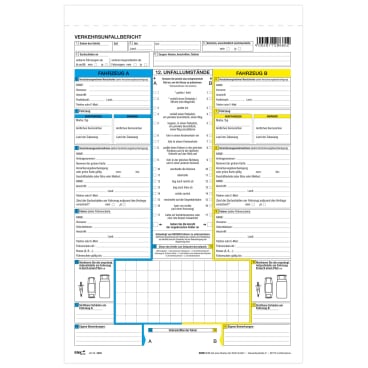 RNK Verlag Vordruck "Europäischer Verkehrsunfallbericht" (EAN: 4002871995566)