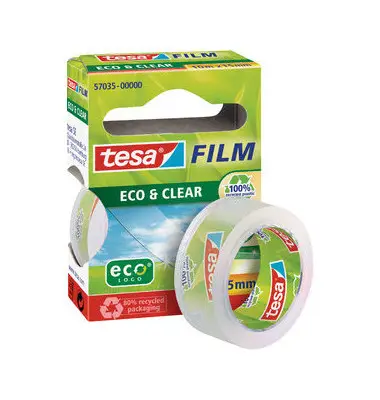 tesa Film Eco & Clear, transparent, 15 mm x 10 m (EAN: 4042448164919)