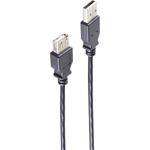 shiverpeaks BASIC-S USB 2.0 Verlängerungskabel, 0,3 m (EAN: 4017538094551)