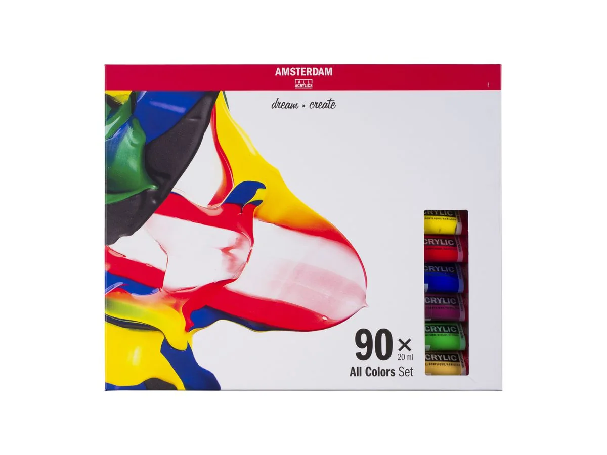 ROYAL TALENS Acrylfarbe AMSTERDAM General Selection, 90x20ml (EAN: 8712079451097)