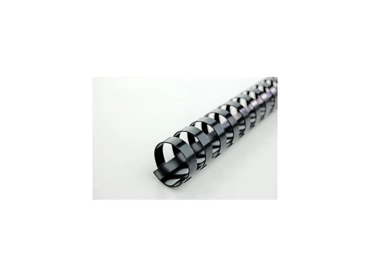 GBC Plastikbinderücken, DIN A5, 14 Ringe, 12 mm, schwarz (EAN: 5028252002332)