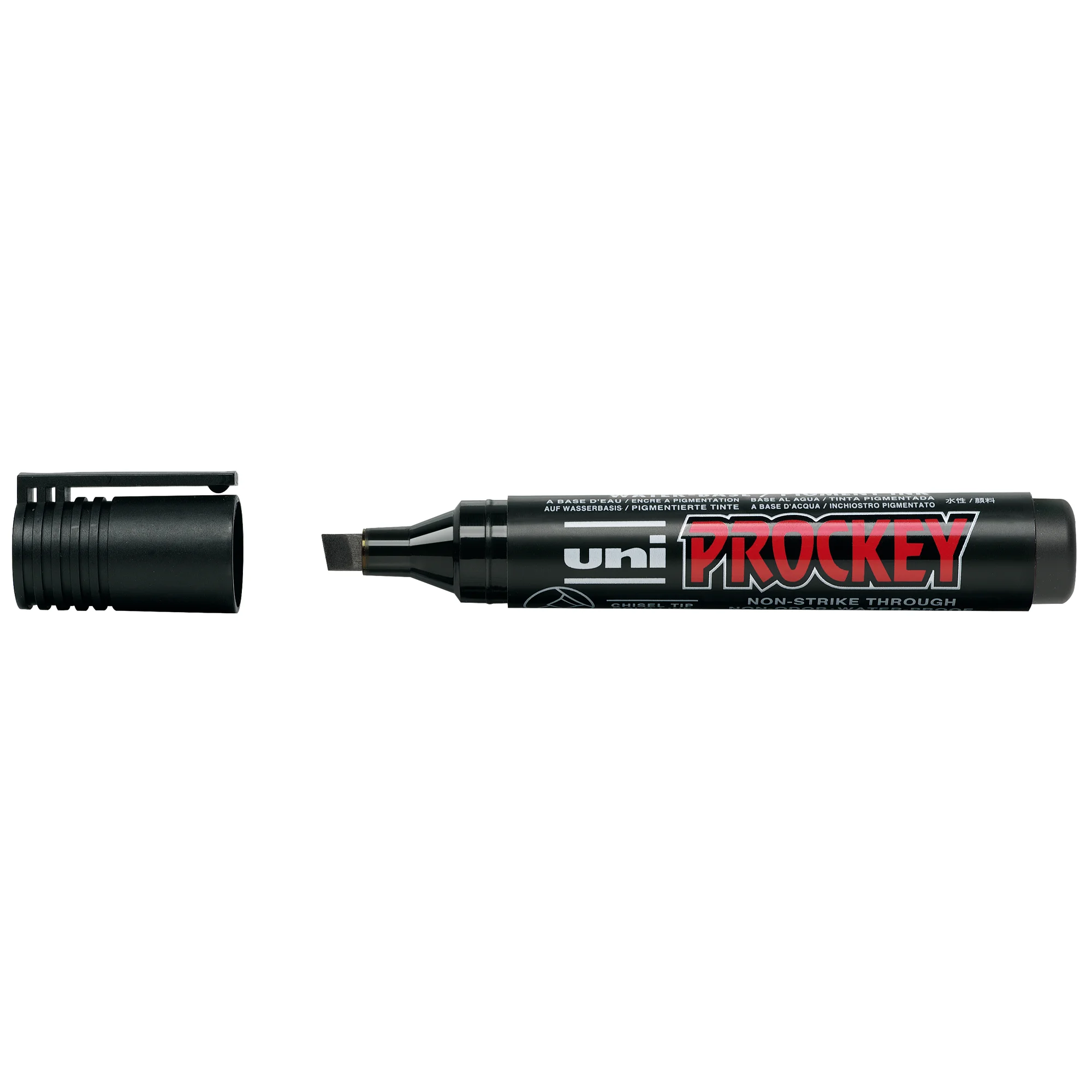 uni-ball Permanent-Marker PROCKEY (PM-126), schwarz (EAN: 4902778917190)