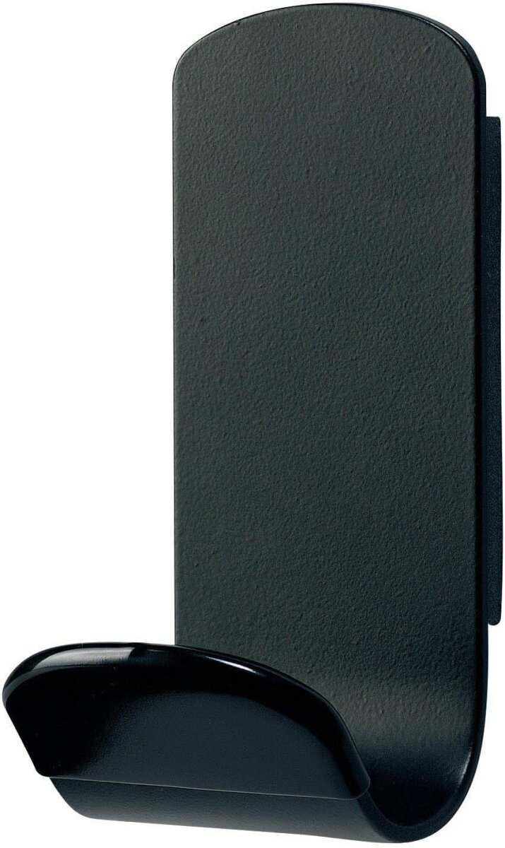 UNiLUX Garderobenhaken "STEELY", magnetisch, schwarz (EAN: 3595560004874)