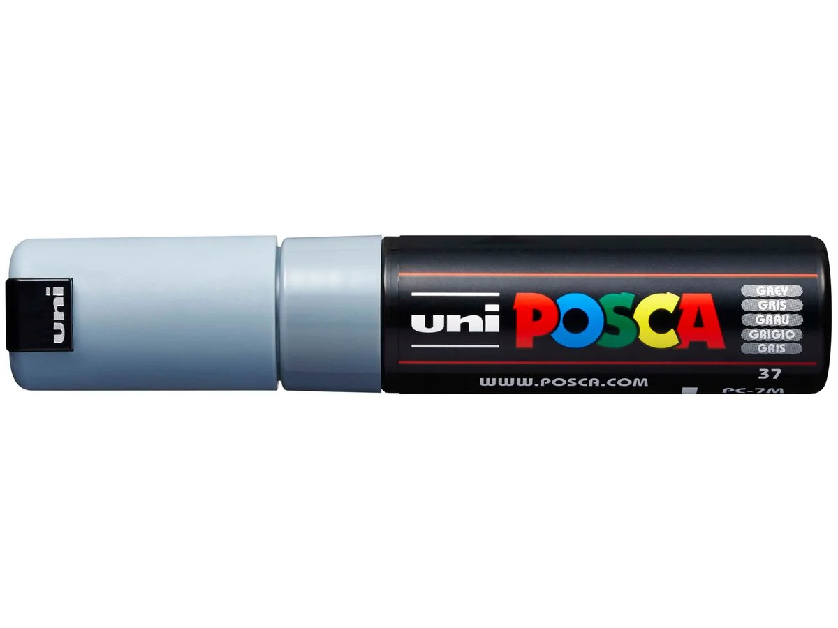 POSCA Pigmentmarker PC-7M, grau (EAN: 4902778228388)
