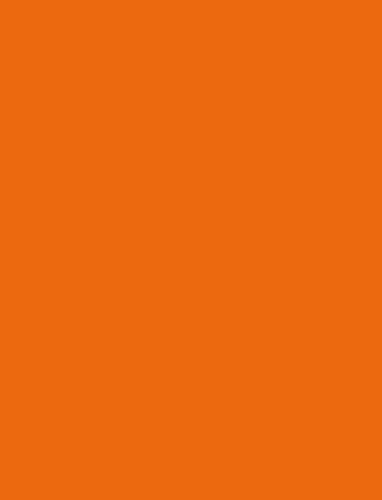 folia Tonpapier, (B)500 x (H)700 mm, 130 g/qm, orange (EAN: 4001868672404)