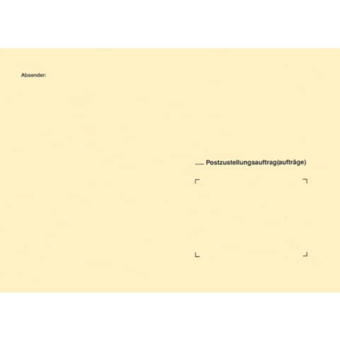 RNK Verlag Zustellungsumschlag, DIN B4, ohne Fenster, gelb (EAN: 4002871204910)