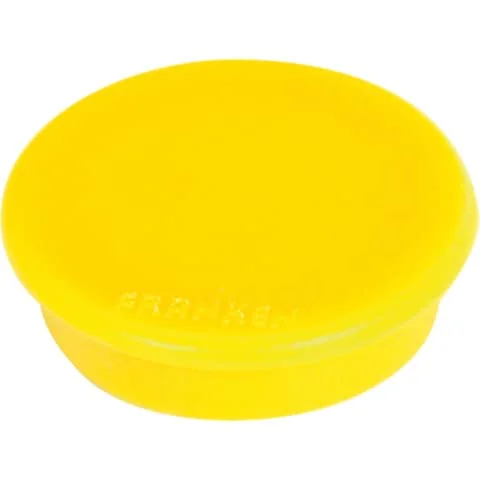 FRANKEN Haftmagnet, Haftkraft: 1,5 kg, Durchm. 38 mm, gelb (EAN: 4016946052412)