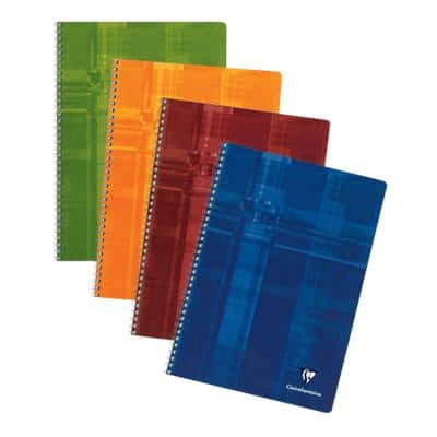 Clairefontaine Cahier reliure intégrale, A4, ligné 8 + marge (EAN: 3329680681451)