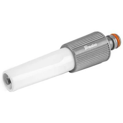 Bradas Spritzdüse WHITE LINE, stufenlos verstellbar, grau/weiß (EAN: 5904182442908)