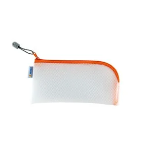HERMA Reißverschlusstasche "Mesh Bags", 230 x 110 mm, orange (EAN: 4008705200066)