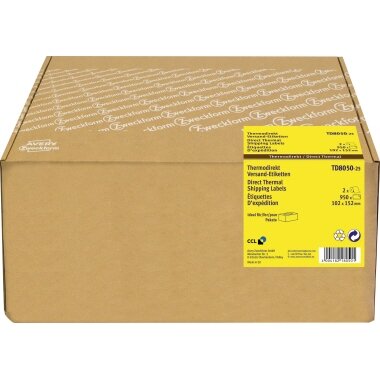 AVERY Zweckform Etiketten für Thermodirektdrucker, weiß (EAN: 4004182180501)