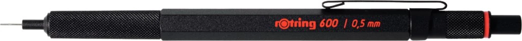 rotring Feinminenstift 600, 0,5 mm, schwarz (EAN: 3501179044439)