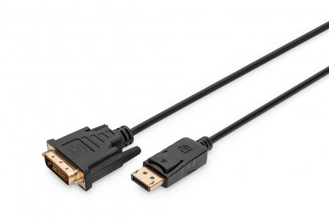 DIGITUS Adapterkabel, DP - DVI-D 24+1, 2,0 m (EAN: 4016032328537)