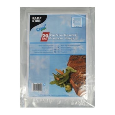STARPAK Gefrierbeutel 60 Liter, 900 x 500 mm, transparent (EAN: 4002911195727)