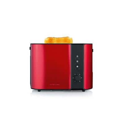 SEVERIN 2-Scheiben-Toaster AT 2217, 800 Watt, rot / schwarz (EAN: 4008146031687)