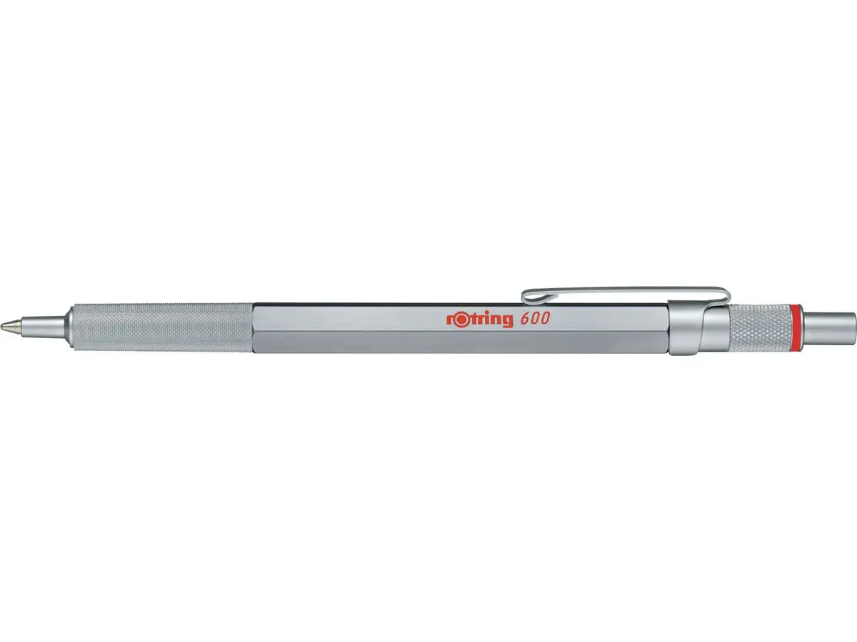 rotring Druckkugelschreiber 600, silber (EAN: 4895151500044)