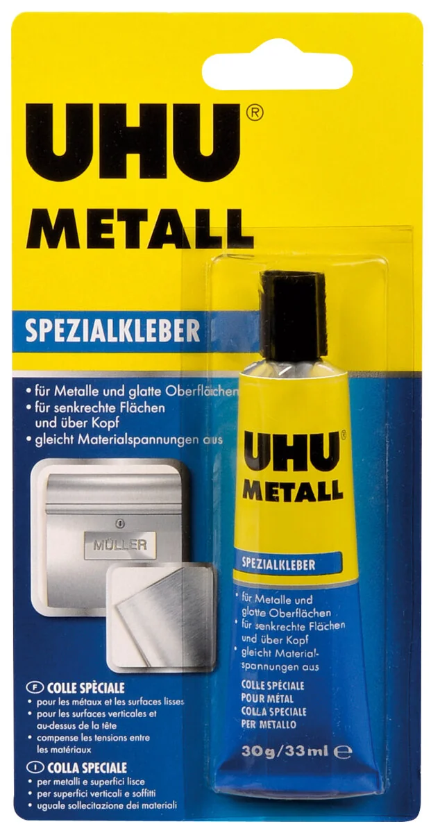 UHU Spezialkleber METALL, 30 g Tube (EAN: 4026700466706)