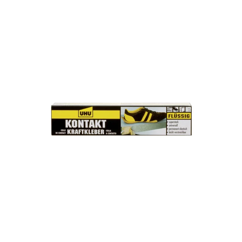 UHU Kontakt Kraftkleber, flüssig, lösemittelhaltig, 120 g (EAN: 4026700460858)