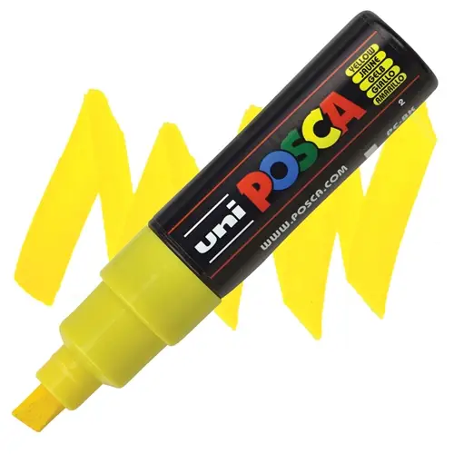 POSCA Pigmentmarker PC-8K, gelb (EAN: 4902778916506)