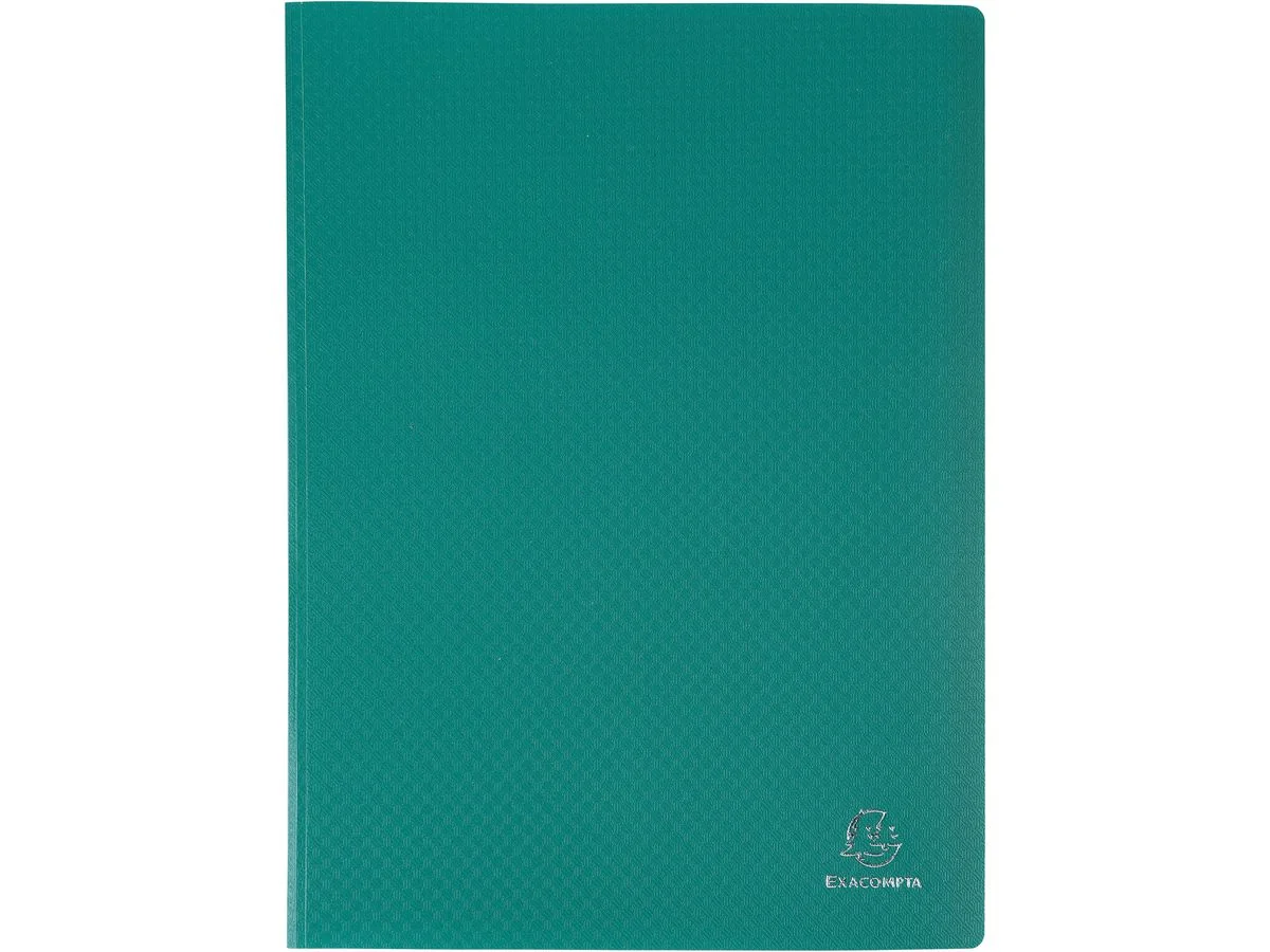 EXACOMPTA Sichtbuch, DIN A4, PP, 10 Hüllen, dunkelgrün (EAN: 3130630085133)