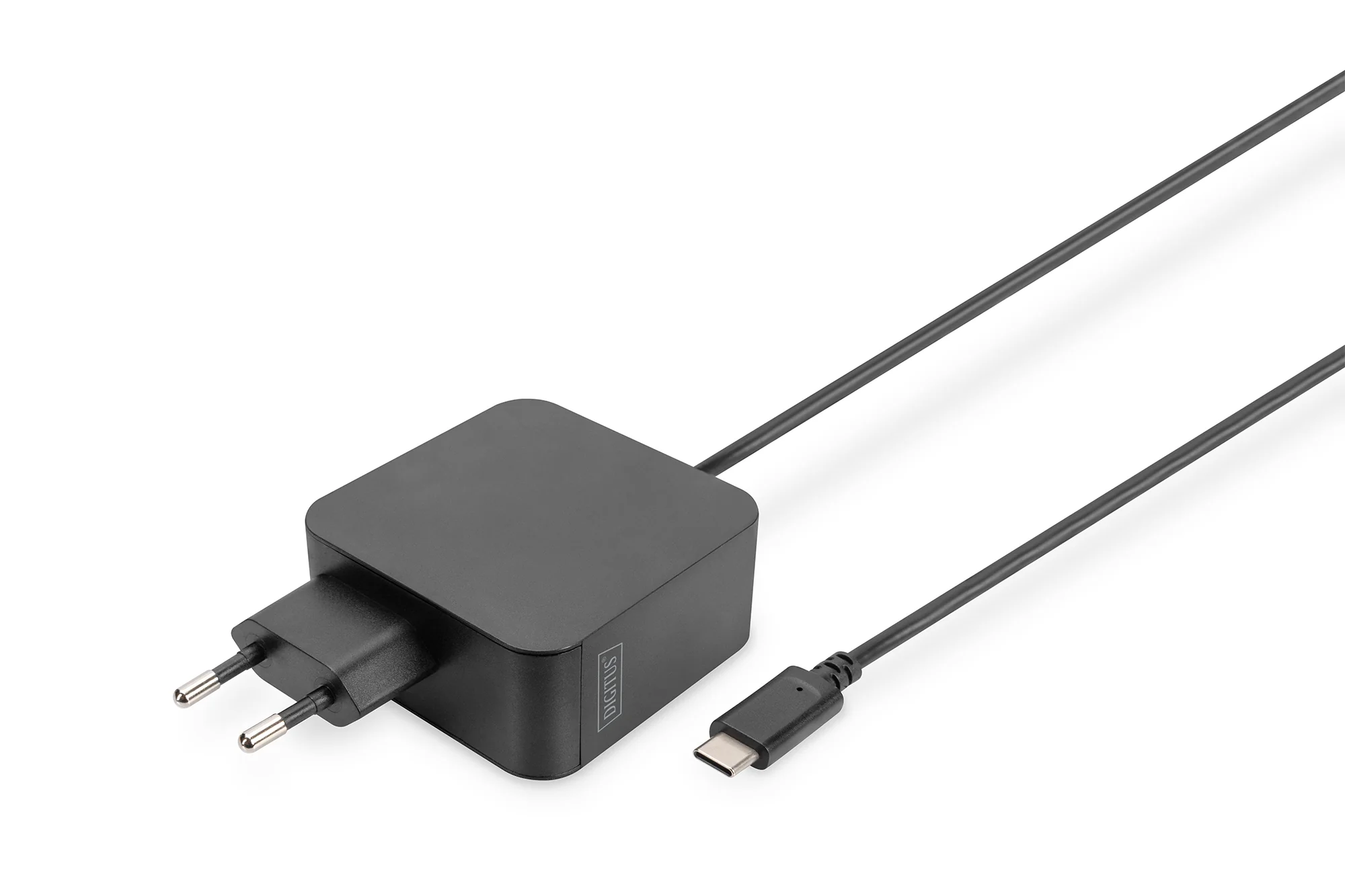 DIGITUS Notebook-Ladegerät USB-C, 65 Watt, schwarz (EAN: 4016032482680)