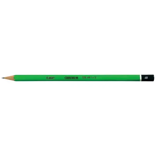 BIC Bleistift Criterium 550, Härtegrad: 5B, sechseckig (EAN: 3086124000338)