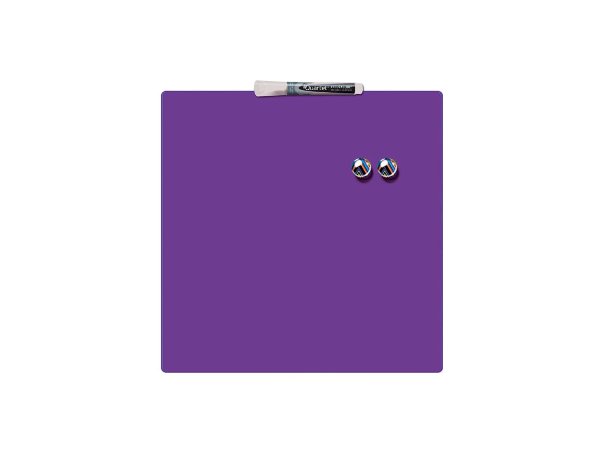nobo Weißwandtafel, quadratisch, (B)360 x (H)360 mm, violett (EAN: 5028252393218)