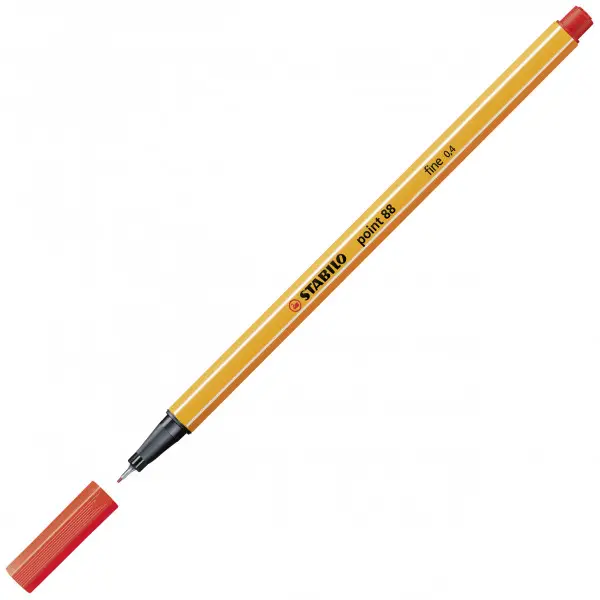 STABILO Fineliner point 88, hellrot (EAN: 4006381493215)