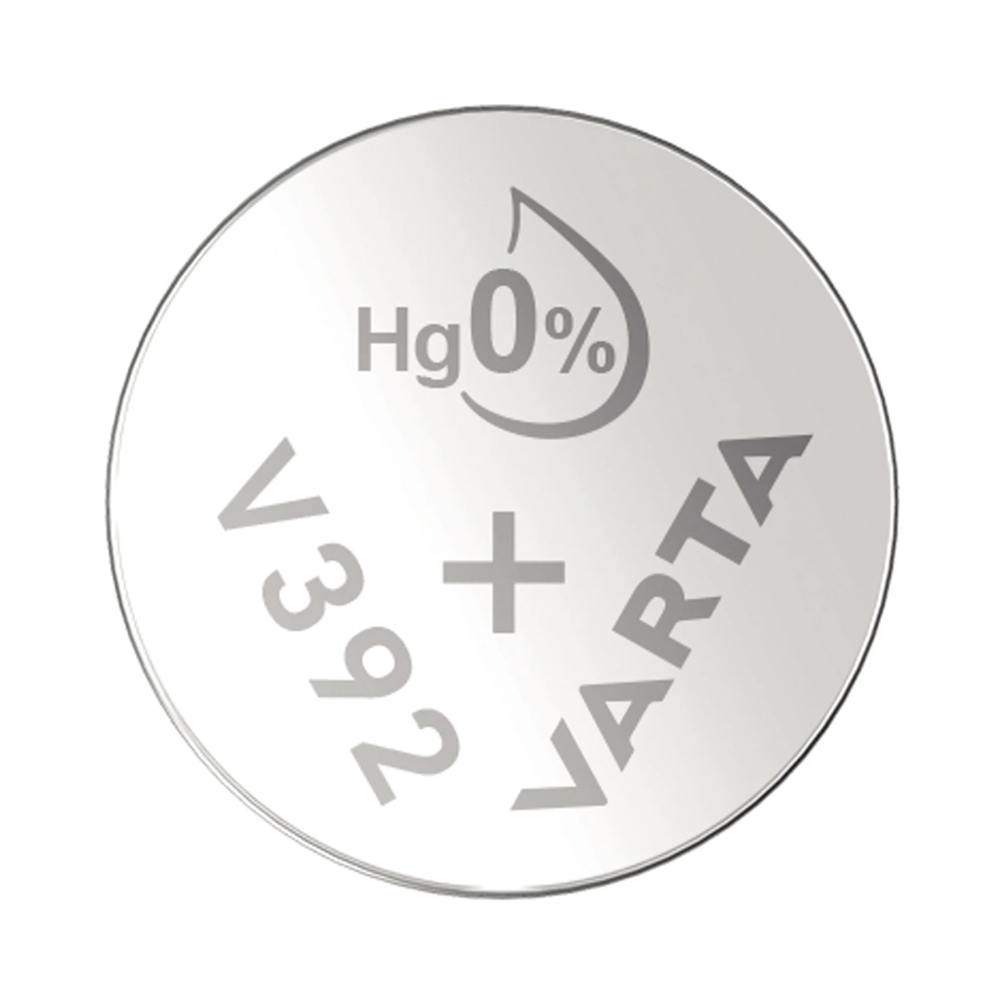 VARTA Silber-Oxid Uhrenzelle, V392 (SR41), 1,55 Volt (EAN: 4008496245796)