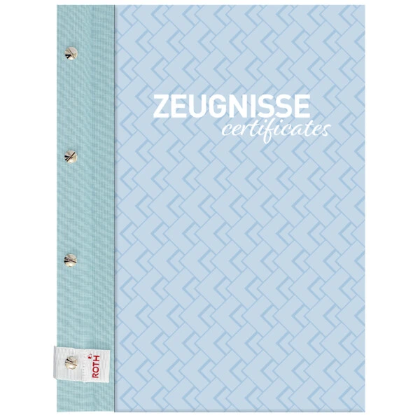 ROTH Zeugnismappe Pattern mit Buchschrauben "Swimming Pool" (EAN: 4028279904030)