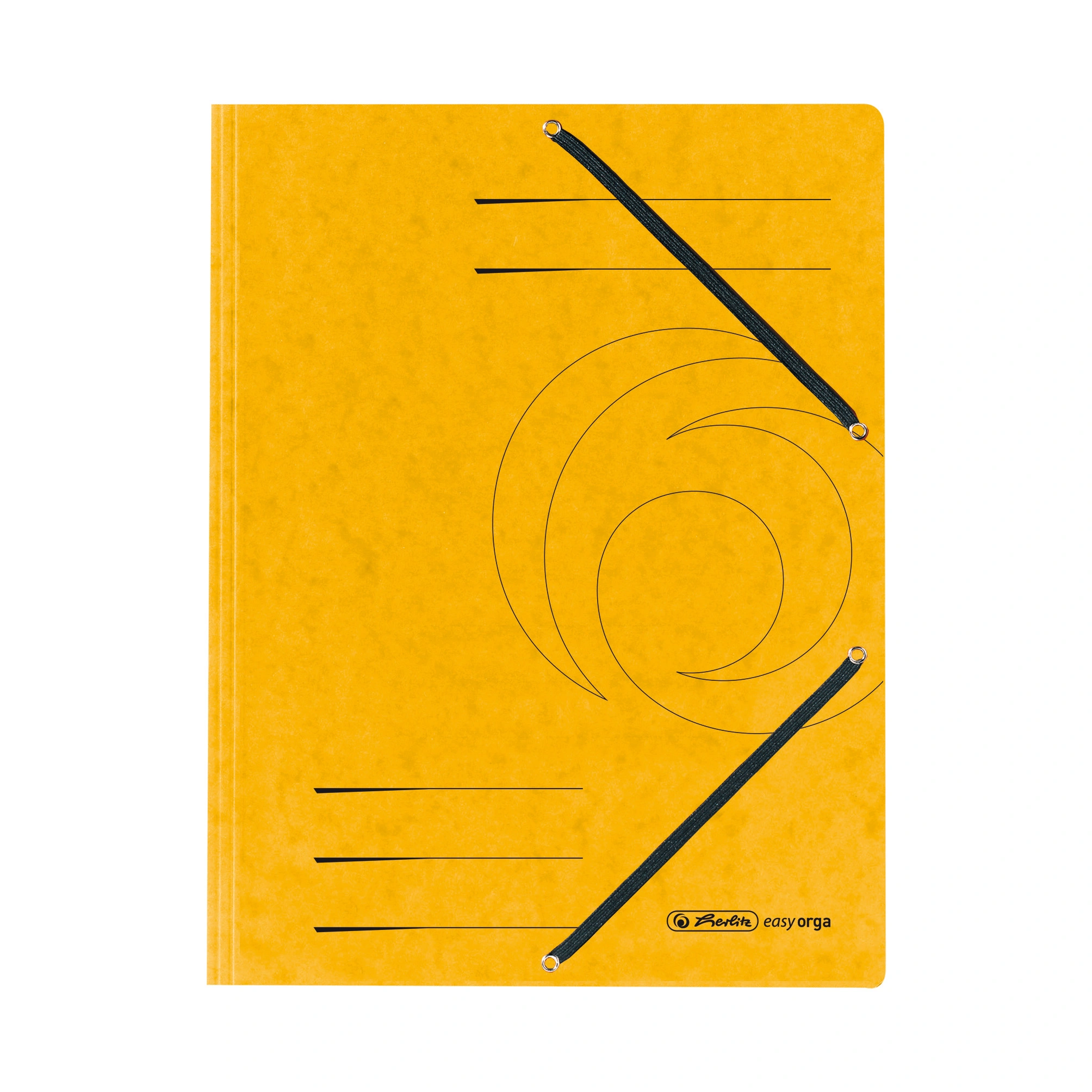 herlitz Eckspannermappe easyorga, DIN A4, gelb (EAN: 4008110315072)